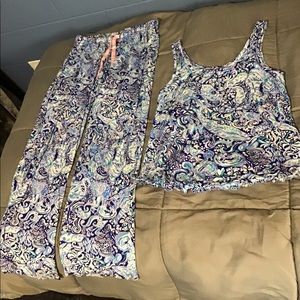 LILLY PULITZER 4 PIECE PJ SET